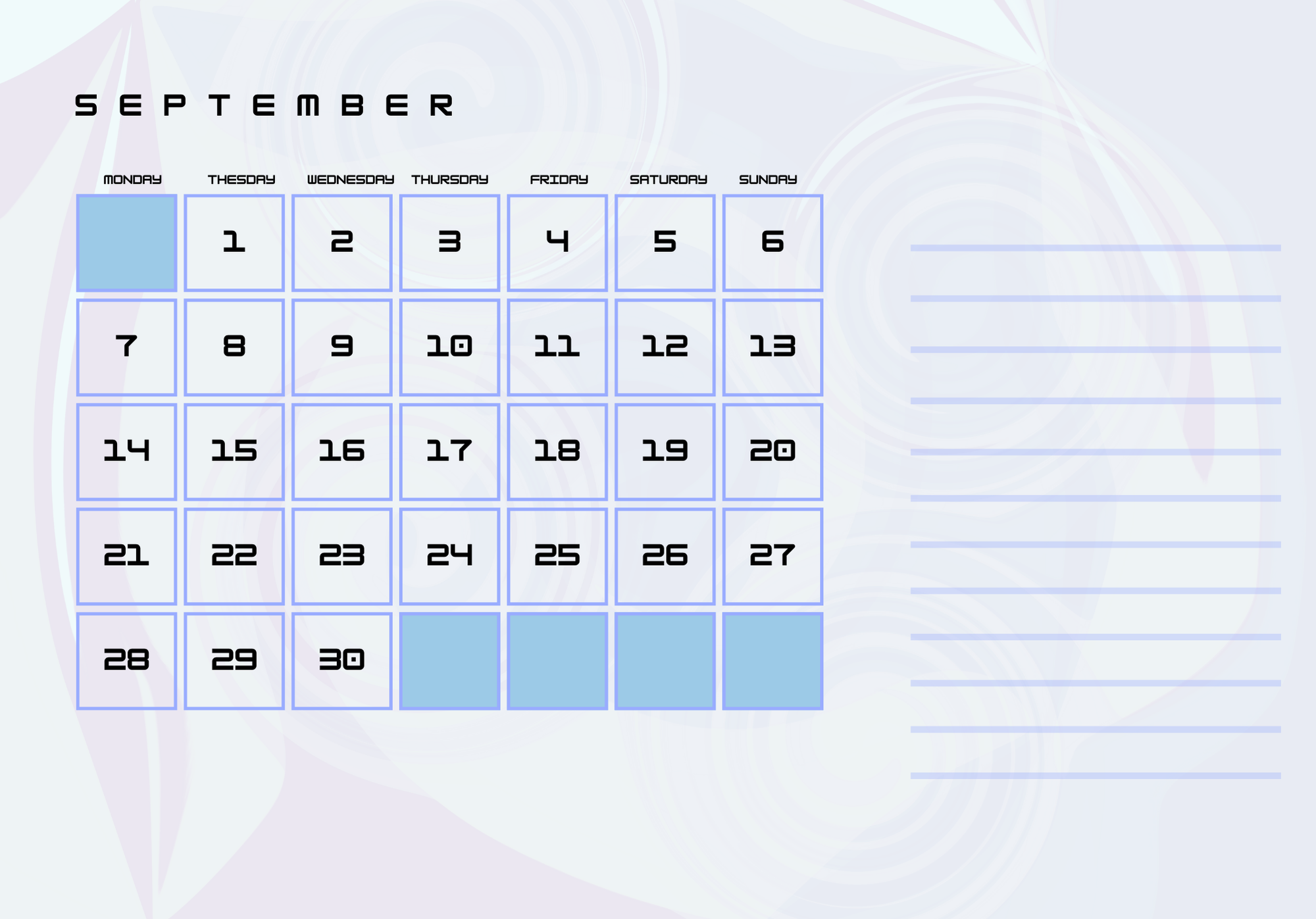 2026 Printable & Digital Calendar | Minimal Elegant Design